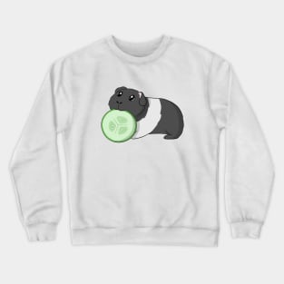 Guinea Pig Eating Cucumber Crewneck Sweatshirt